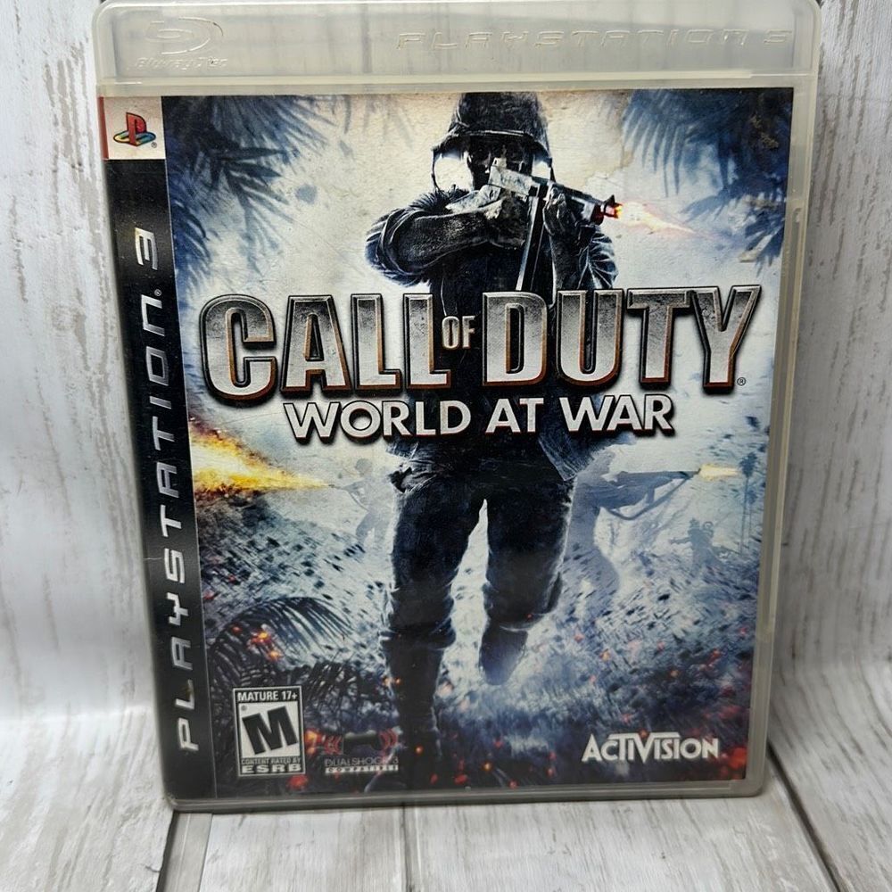 Call of Duty World at War Sony PlayStation 3‎ PS3 Game Complete